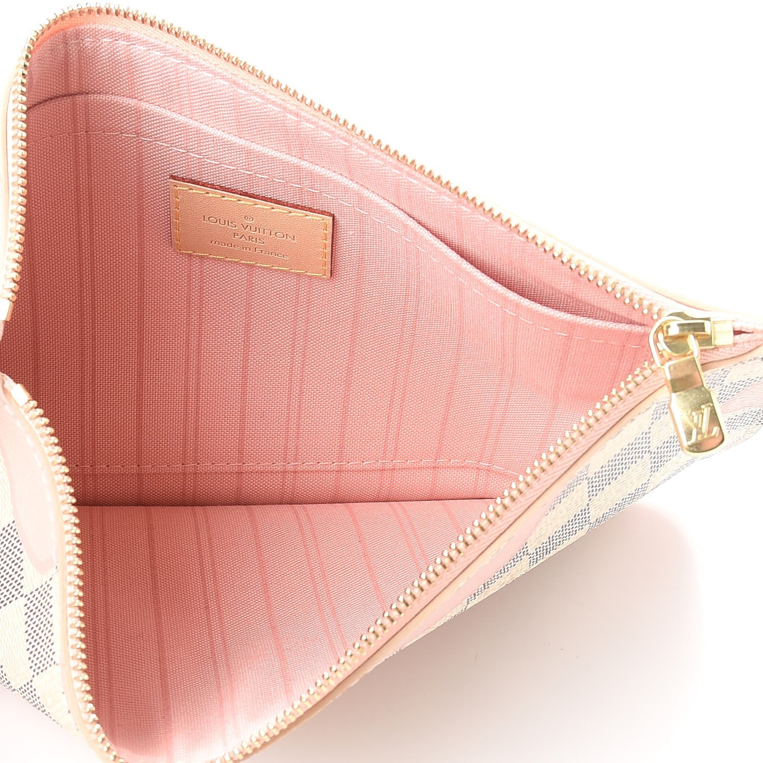 Louis Vuitton Damier Azur Tahitienne Neverfull MM GM Pochette 5 of 7