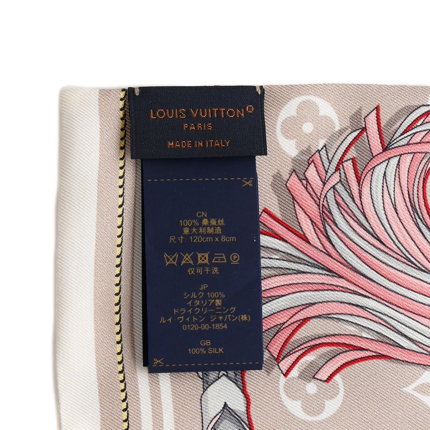 Louis Vuitton Silk Mix And Straps Bandeau Beige 4 of 7