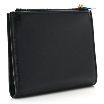 Saint Laurent Calfskin Compact Zip Wallet Black 3 of 6