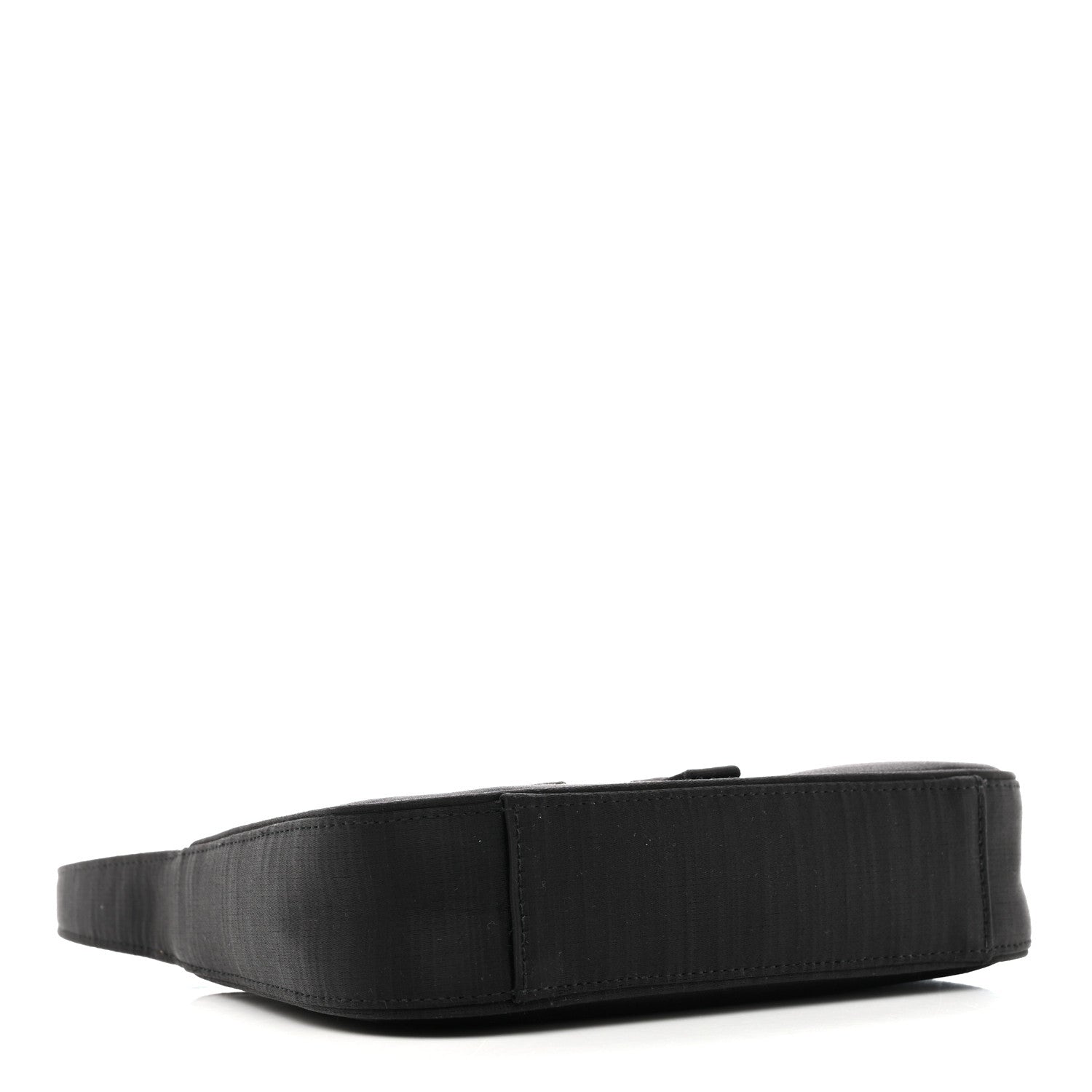 Saint Laurent Satin Le 5 A 7 Mini Hobo Black 4 of 10