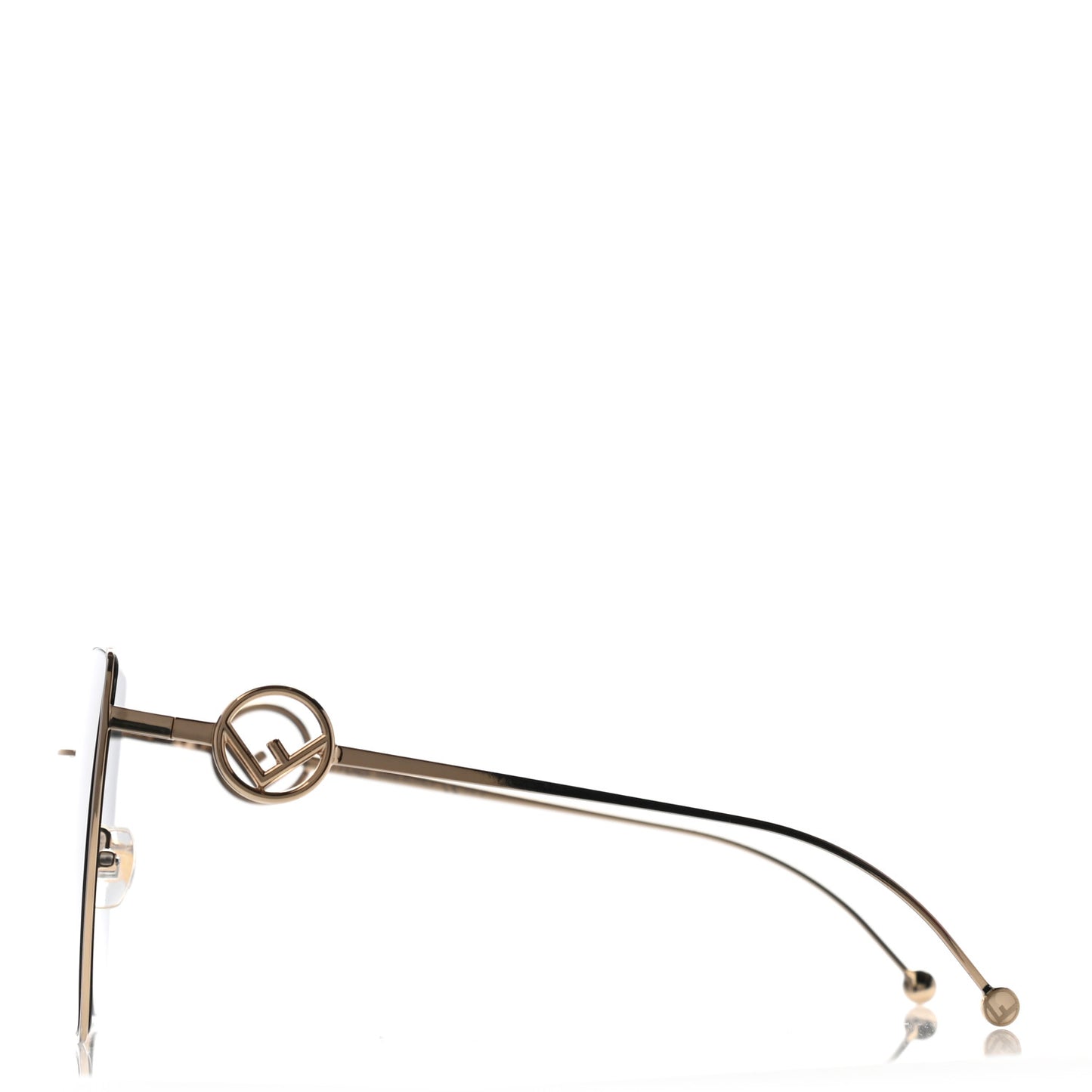 Metal F is Fendi Sunglasses FF 0323/S Gold