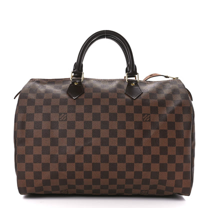 Louis Vuitton Damier Ebene Speedy 35 1 of 13