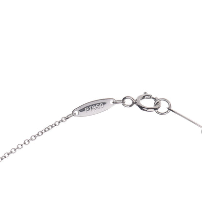 Tiffany Platinum Diamond High Heel Stiletto Shoe Pendant Necklace 8 of 8