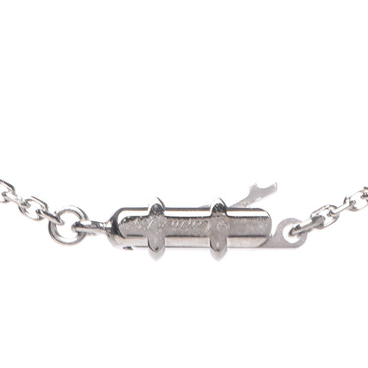 Cartier 18K White Gold Diamond Small Hearts and Symbols Pendant Necklace 6 of 7