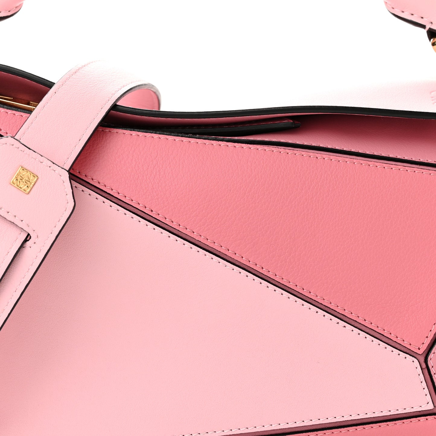 Calfskin Small Puzzle Bag Rosa