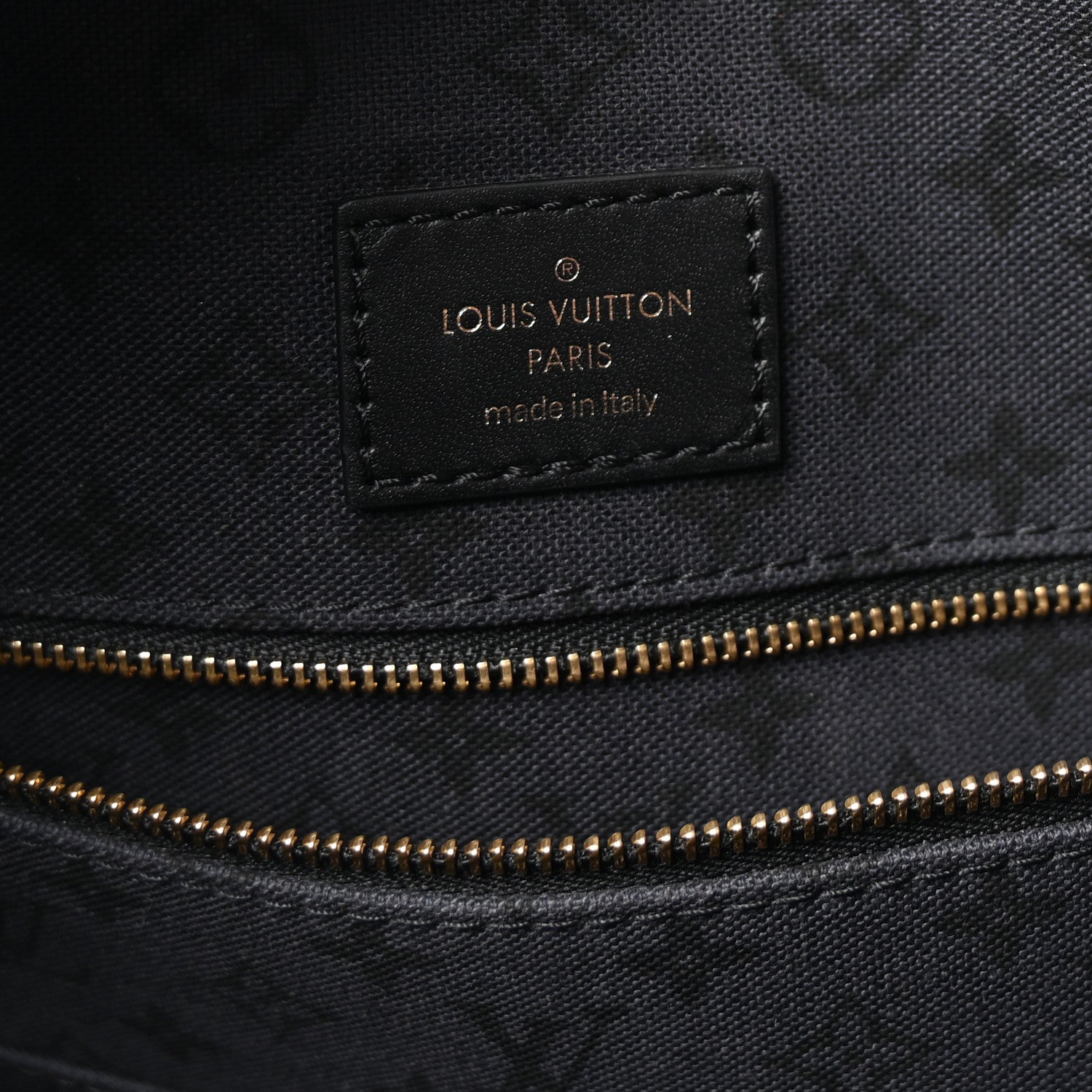 Louis Vuitton Monogram Giant Crafty Onthego GM Creme Rouge Black 6 of 9