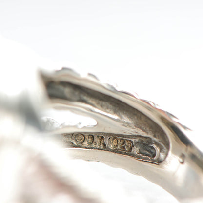 David Yurman Sterling Silver Diamond Black Onyx 11mm Albion Ring 49 5 5 of 5