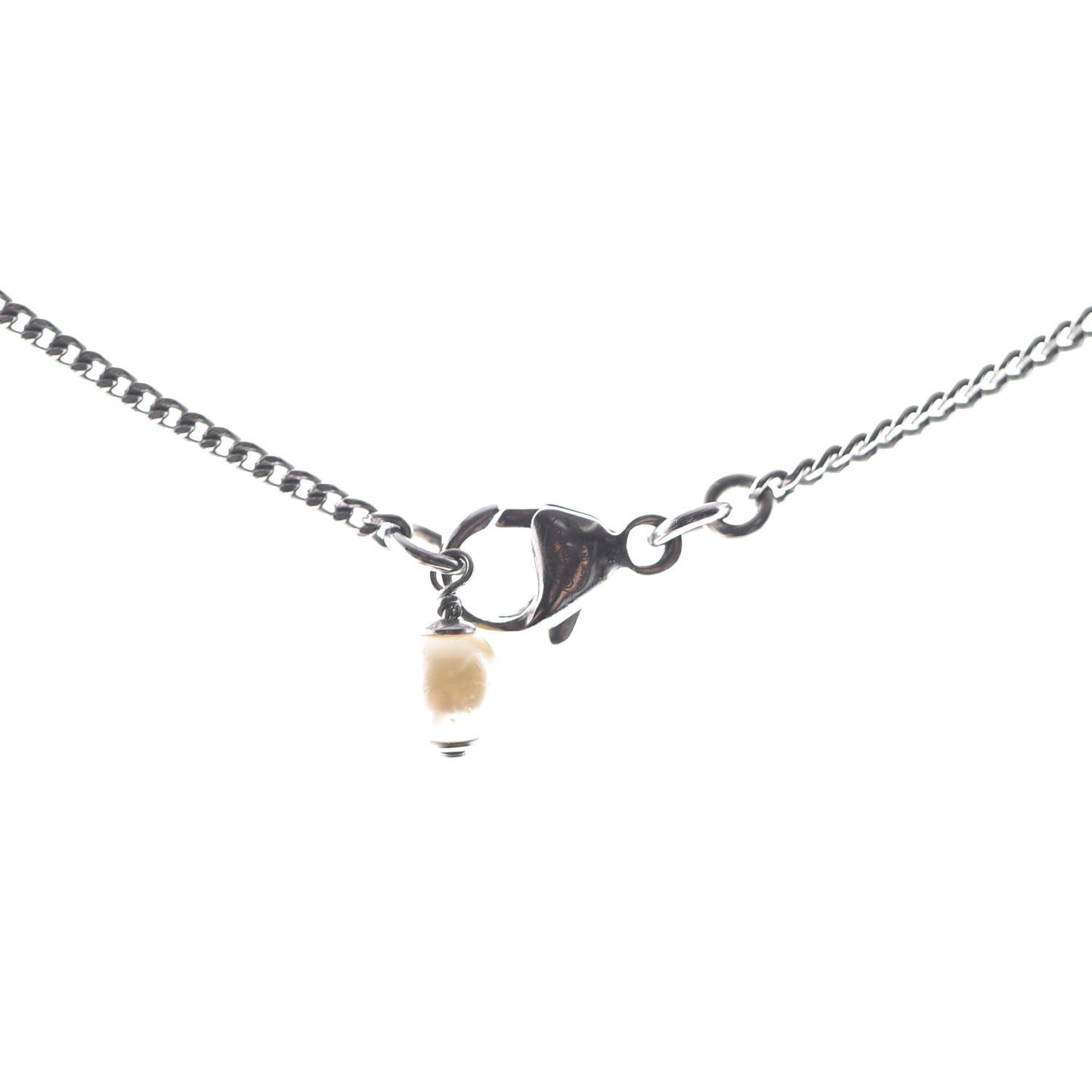 Crystal CC Necklace Gold Multicolor