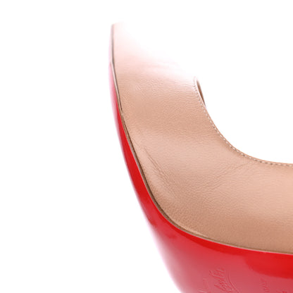 Christian Louboutin Nappa Apostrophy 100 Pumps 38.5 Nude 12 of 17