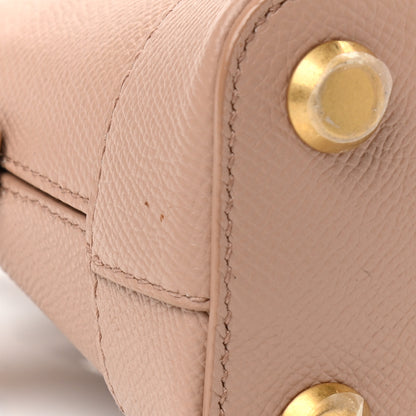 Balenciaga Grained Calfskin XXS Ville Top Handle Bag Beige Tapioca 12 of 13