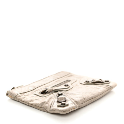 Balenciaga Agneau Classic Hardware M Porte-Monnaie Coin Purse Grey 4 of 6