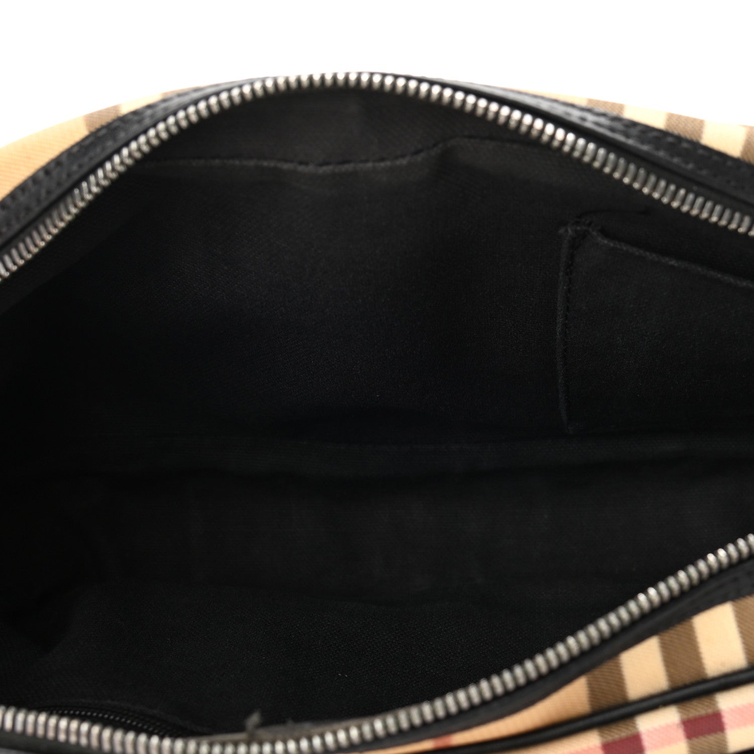 Burberry House Check Studded Satchel Black 4 of 11