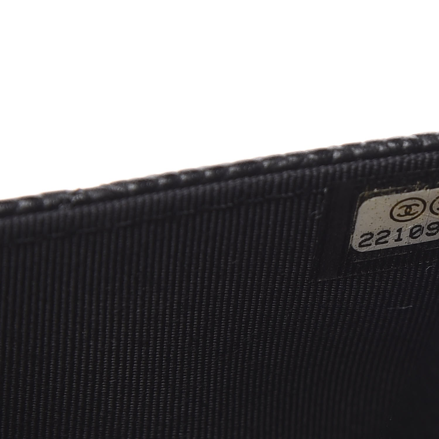 Chanel Caviar Quilted Wallet On Chain WOC Black 8 of 11