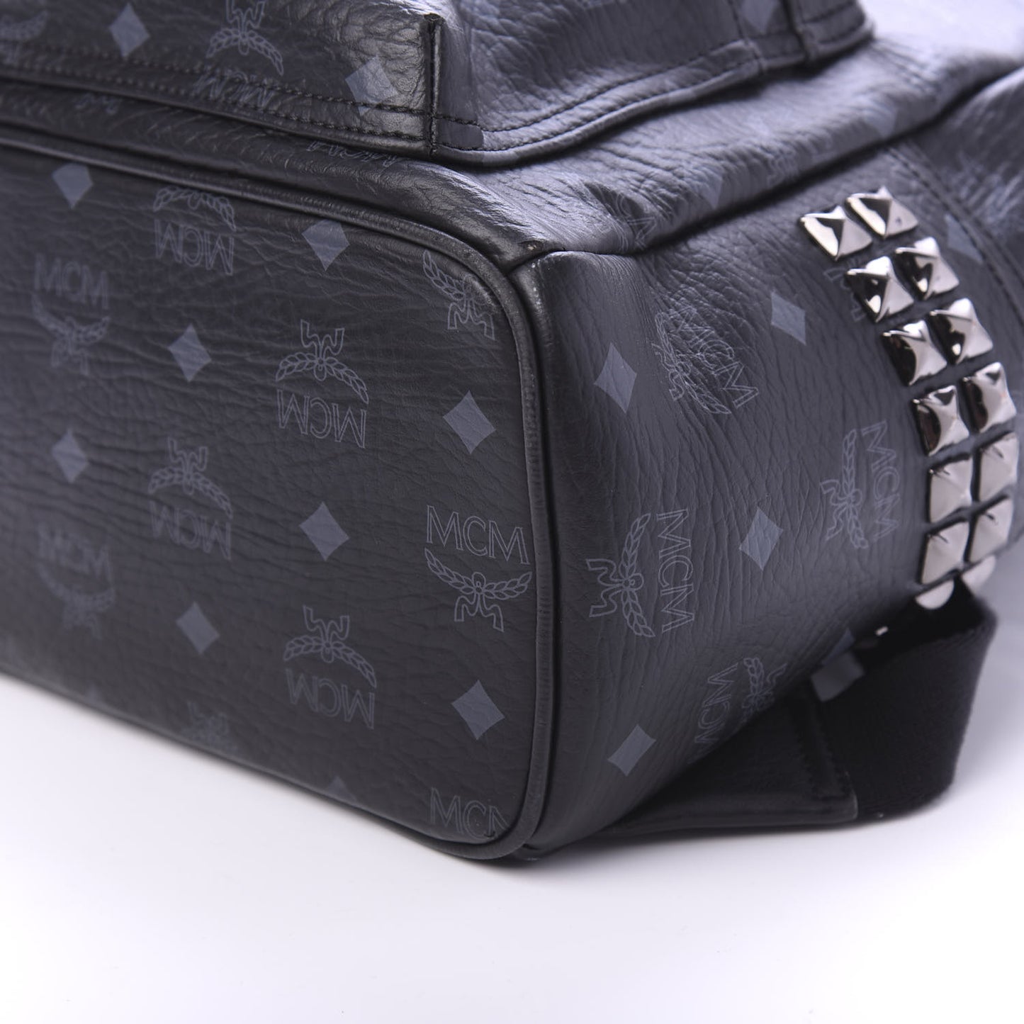 Visetos Small Side Stud Stark Backpack Black