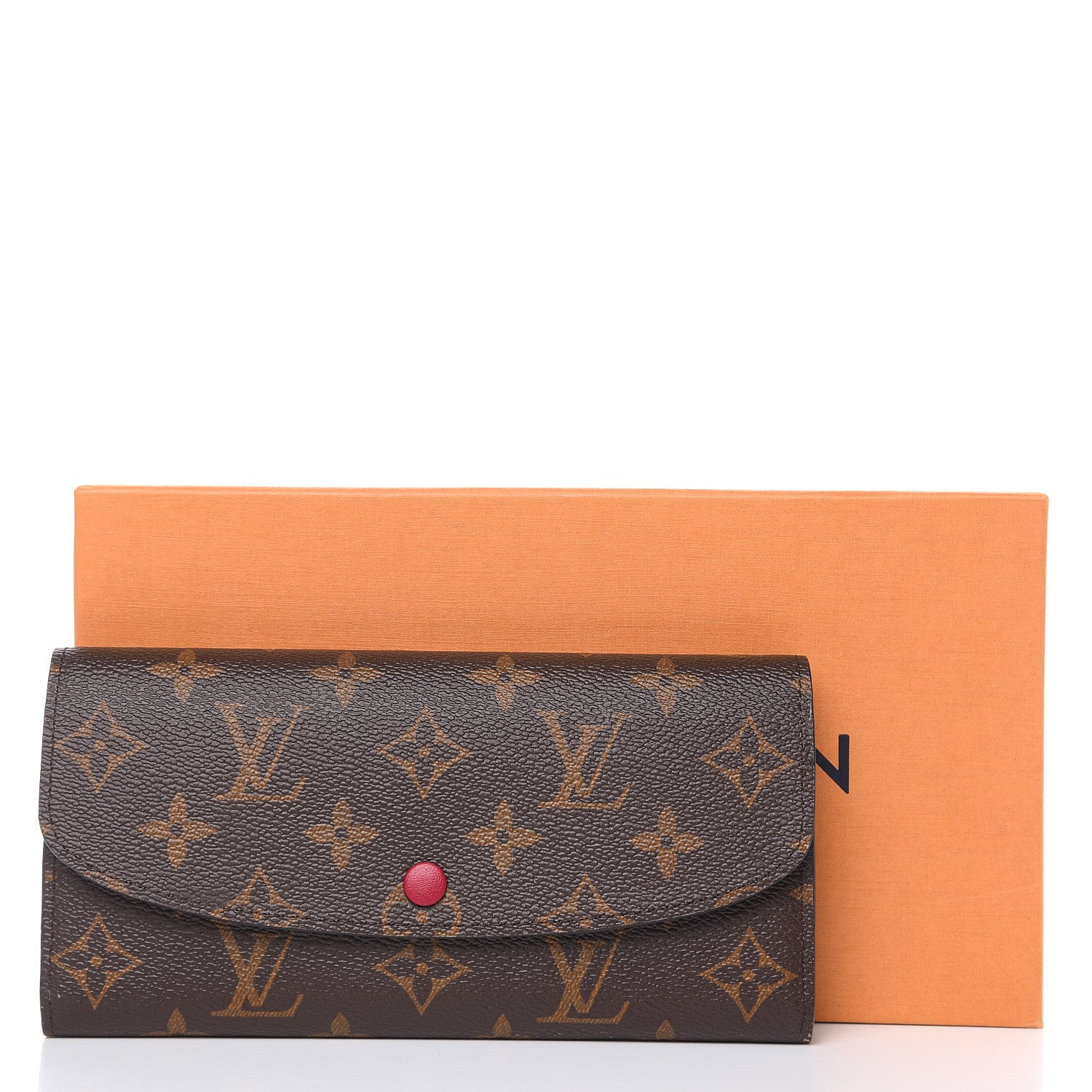 Louis Vuitton Monogram Emilie Wallet Fuchsia 7 of 7