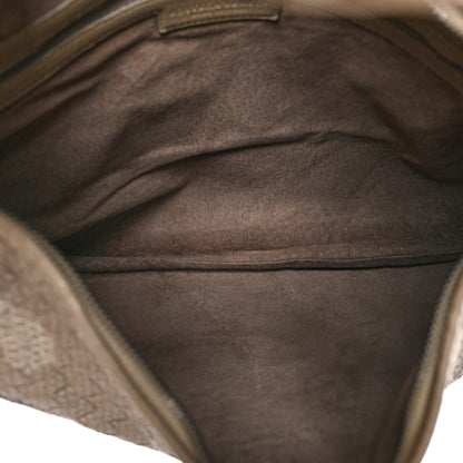 Bottega Veneta Nappa Intrecciato Camo Embroidered Large Veneta Hobo Taupe 5 of 10