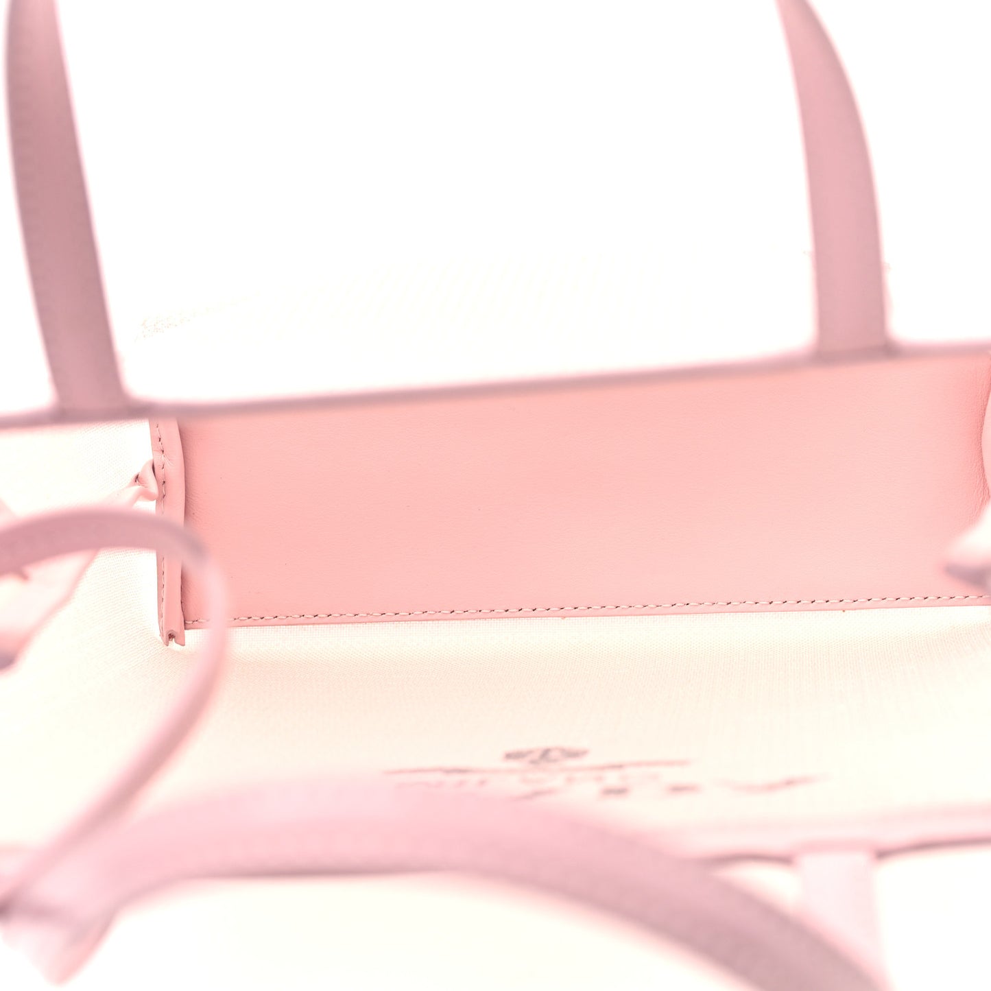 Sequin Mesh Small Tote Bag Pink