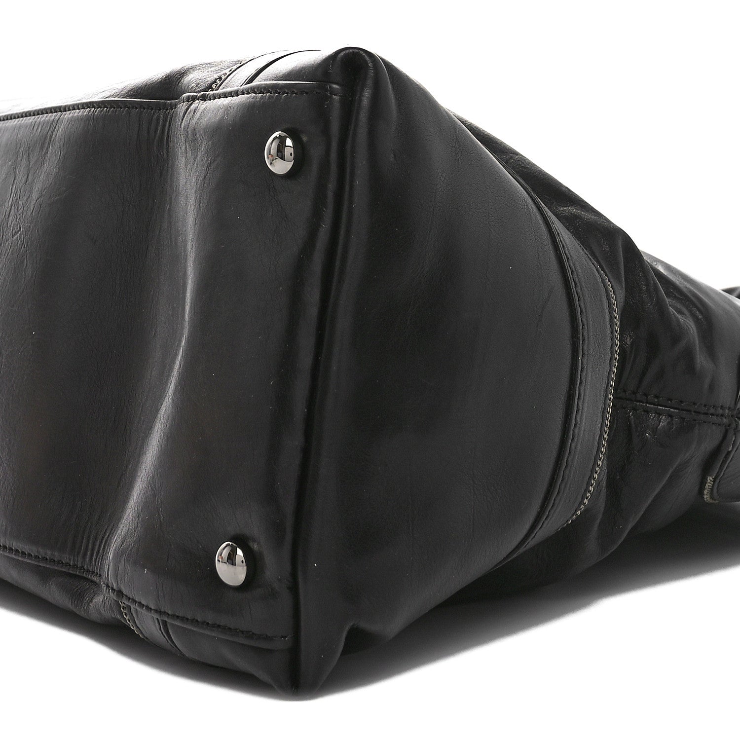 Chanel Lambskin East West Soho Shopper Black 10 of 10