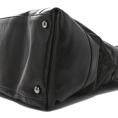 Chanel Lambskin East West Soho Shopper Black 10 of 10