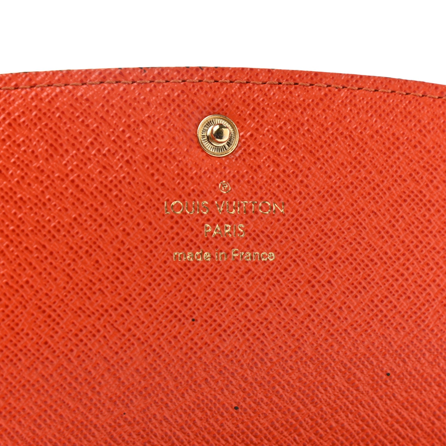 Louis Vuitton Monogram Emilie Wallet Piment 6 of 7