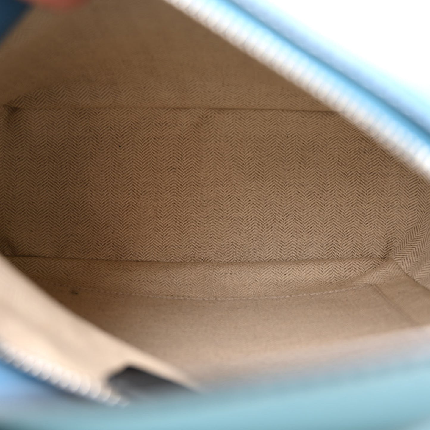 Calfskin Small Puzzle Bag Light Blue Aqua