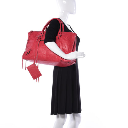 Balenciaga Agneau Classic Hardware Work Rose Thulian 2 of 9