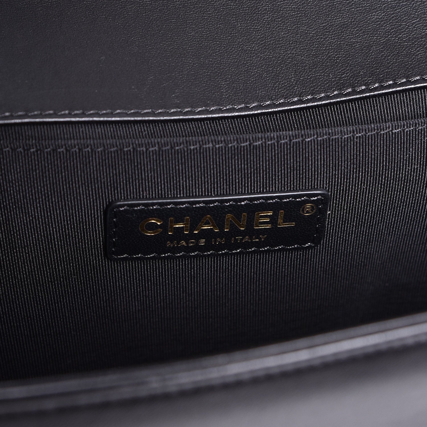 Chanel Lambskin Quilted Medium Boy Flap Black 6 of 11