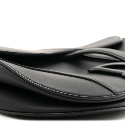 Christian Dior Ultra Matte Calfskin Saddle Bag Black 10 of 13