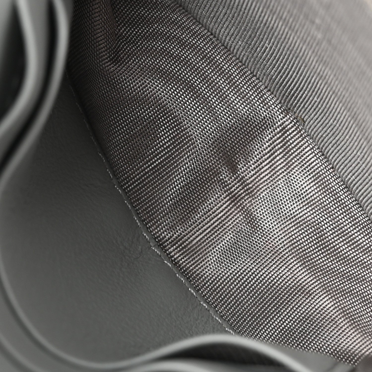 Christian Dior Oblique Saddle Card Holder Gray 5 of 11