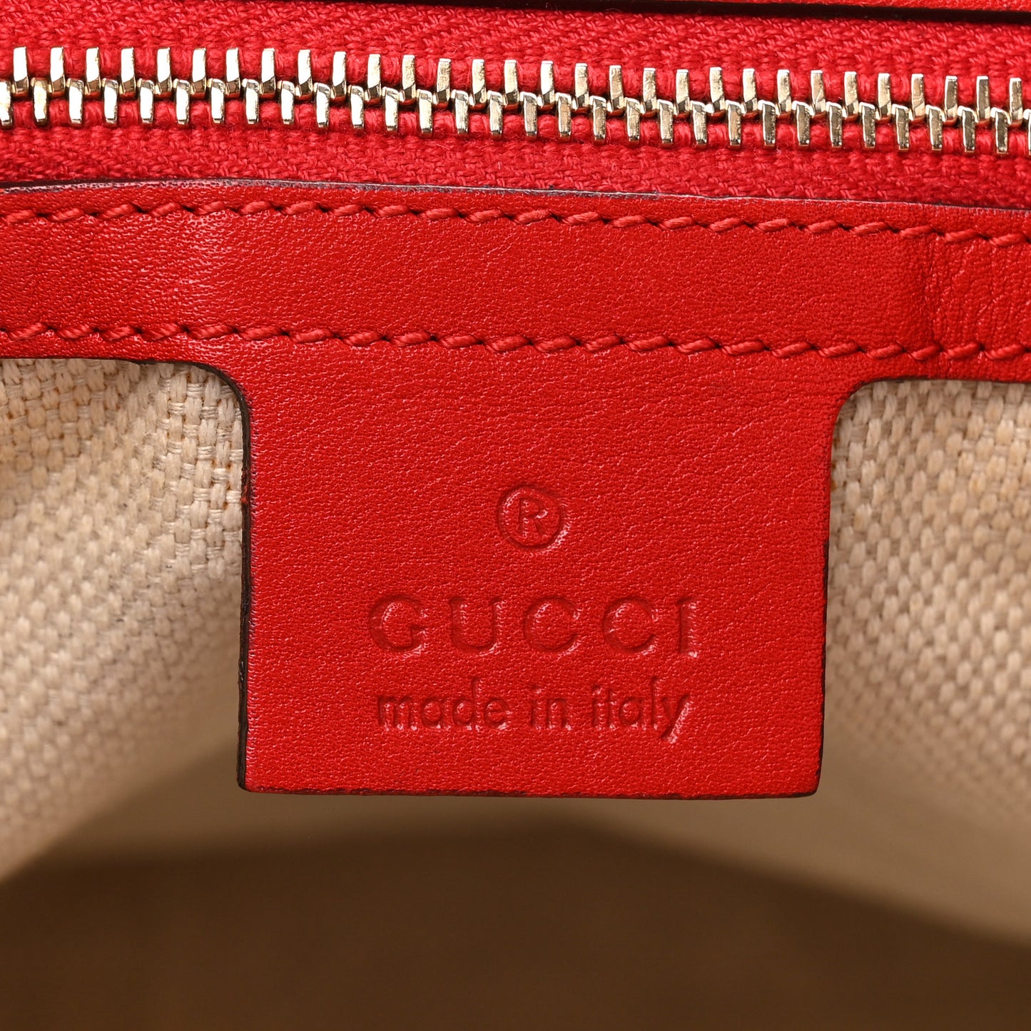 Monogram Medium Valentine Top Handle Bag Red