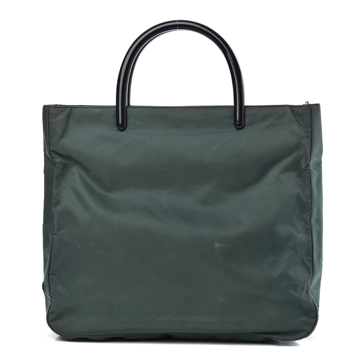 Prada Tessuto Nylon Tote Green 1 of 11