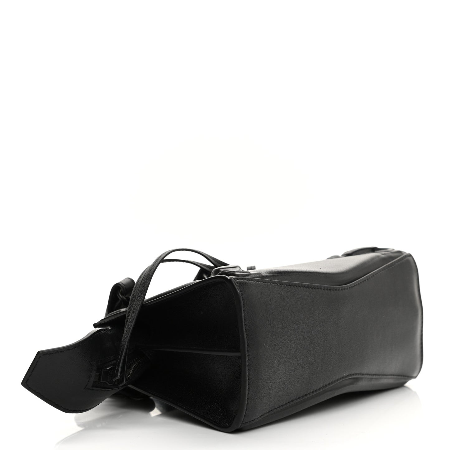 Cake Calfskin Tonal Hardware Mini Neo Classic City Black