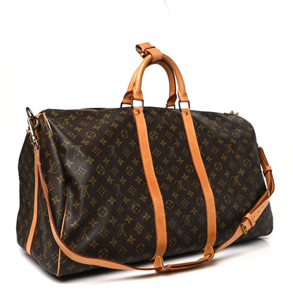 Louis Vuitton Monogram Keepall Bandouliere 55 2 of 9
