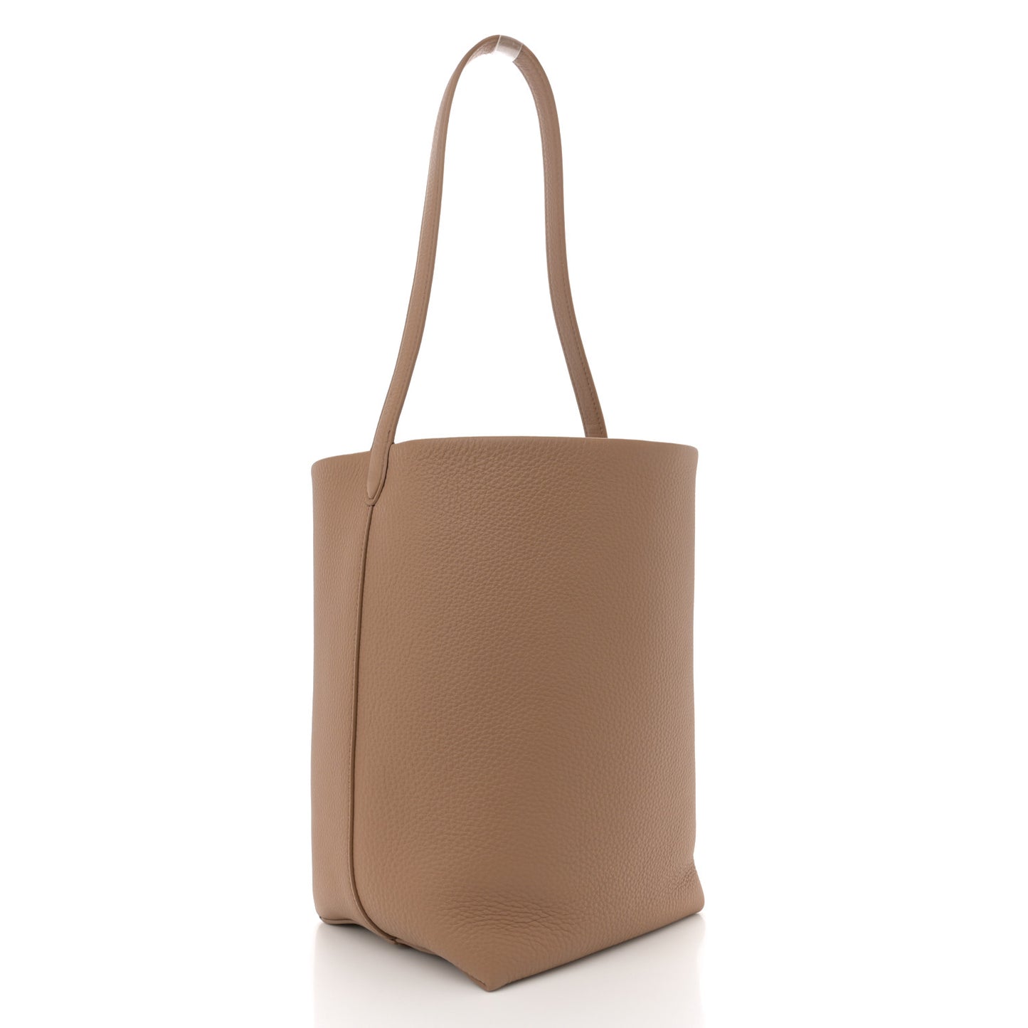 Grained Calfskin Medium N/S Park Tote Sandpit