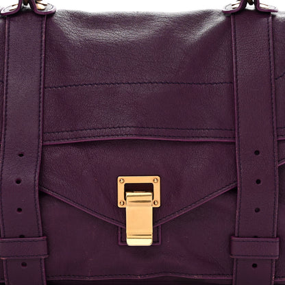 Proenza Schouler Lambskin Medium PS1 Satchel Purple Rain 3 of 11