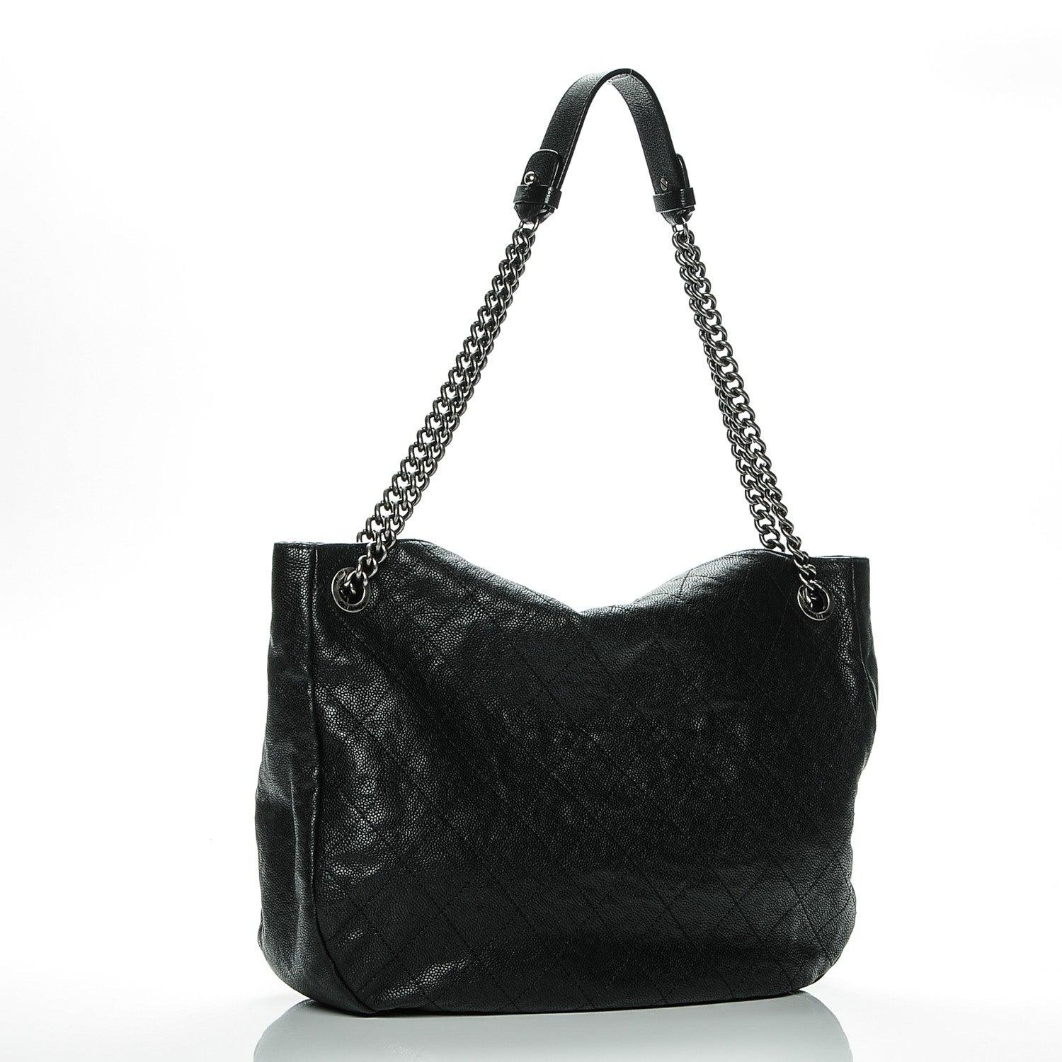 Chanel Caviar Quilted Simply CC Hobo Black 3 of 9