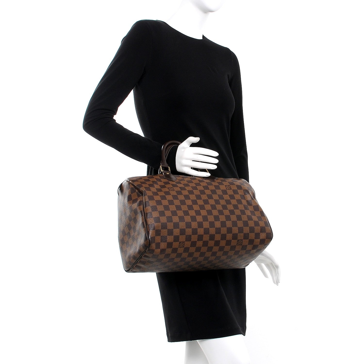 Louis Vuitton Damier Ebene Speedy 35 12 of 29