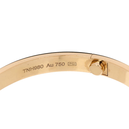 Cartier 18K Yellow Gold LOVE Bracelet 19 8 of 9