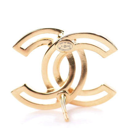 Chanel Metal Obazine CC Earrings Gold 4 of 7