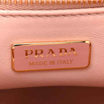Prada Shearling Mini Galleria Double Zip Tote Orchidea 7 of 11