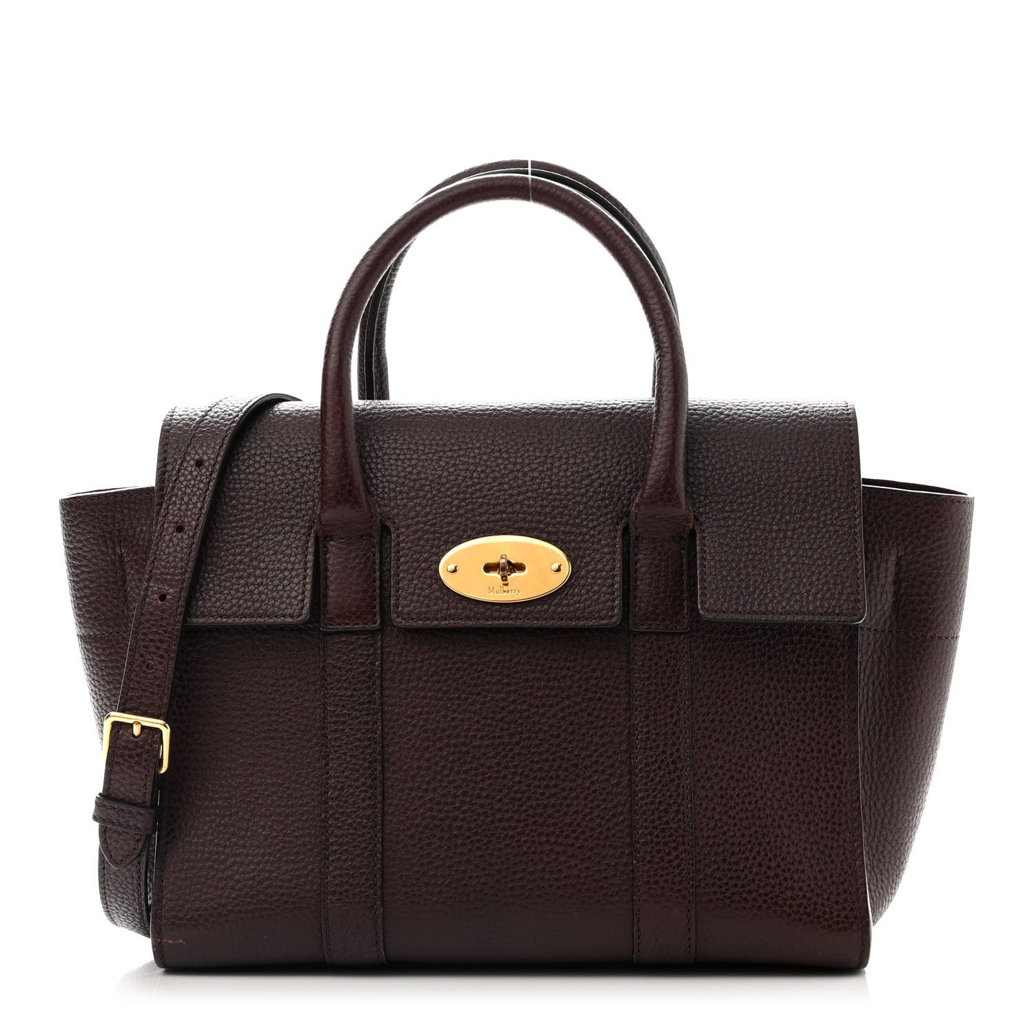 Mulberry Classic Grain Small New Bayswater Oxblood 1 of 12