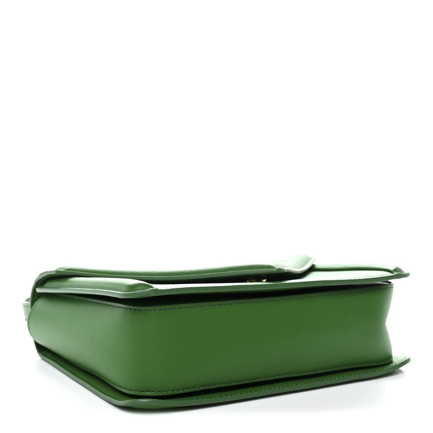 Smooth Calfskin M Frame Box Bag Grass