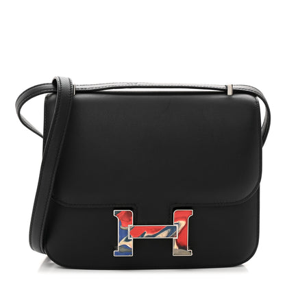 Hermes Swift Marble Constance 18 Black 1 of 12