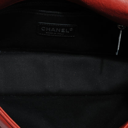 Chanel Lambskin Take Away Flap Bag Red 5 of 7