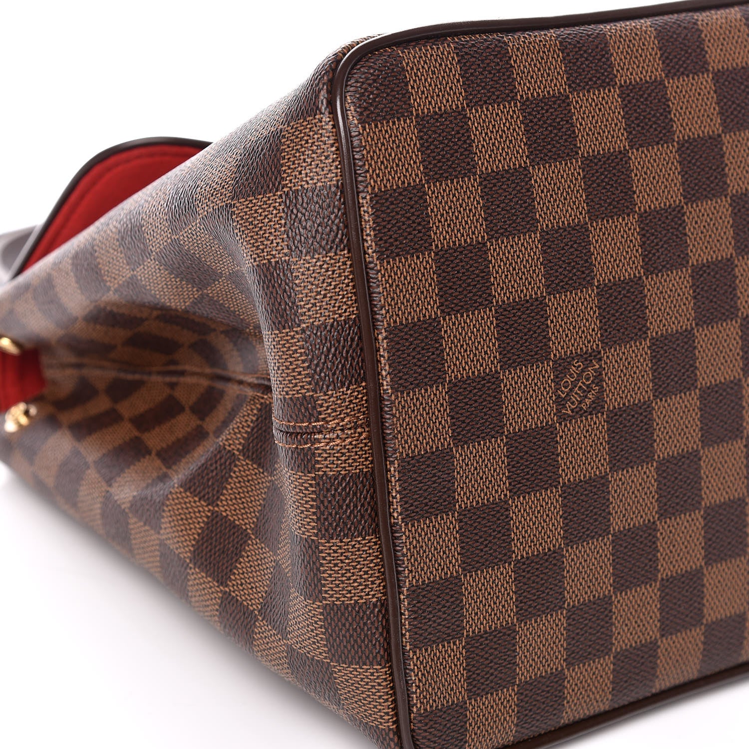 Louis Vuitton Damier Ebene Bergamo MM 8 of 9