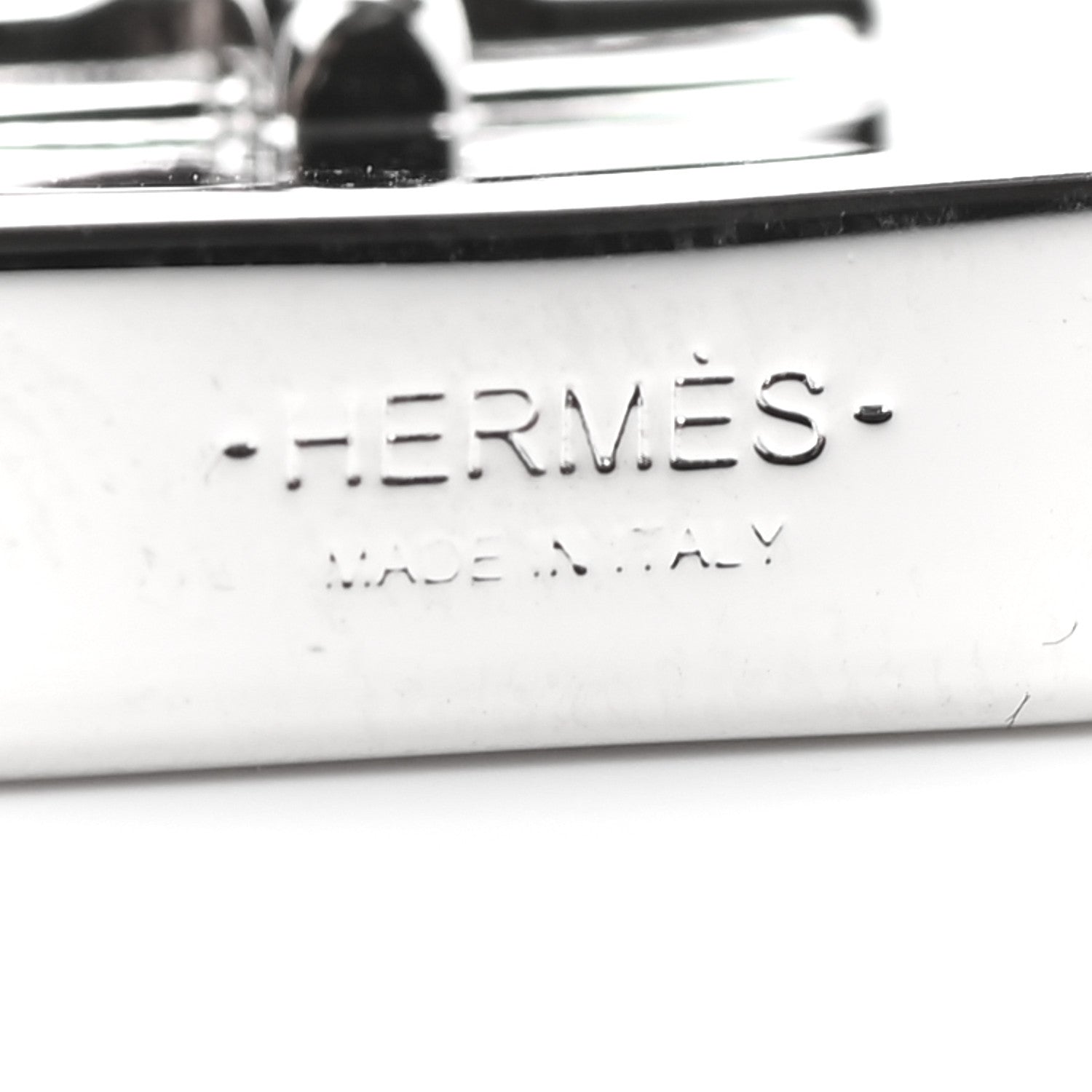 Hermes Palladium Mini Kelly Twilly Ring 3 of 3