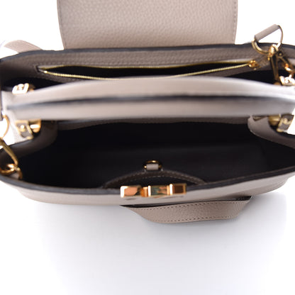Louis Vuitton Taurillon Capucines PM Galet 8 of 15