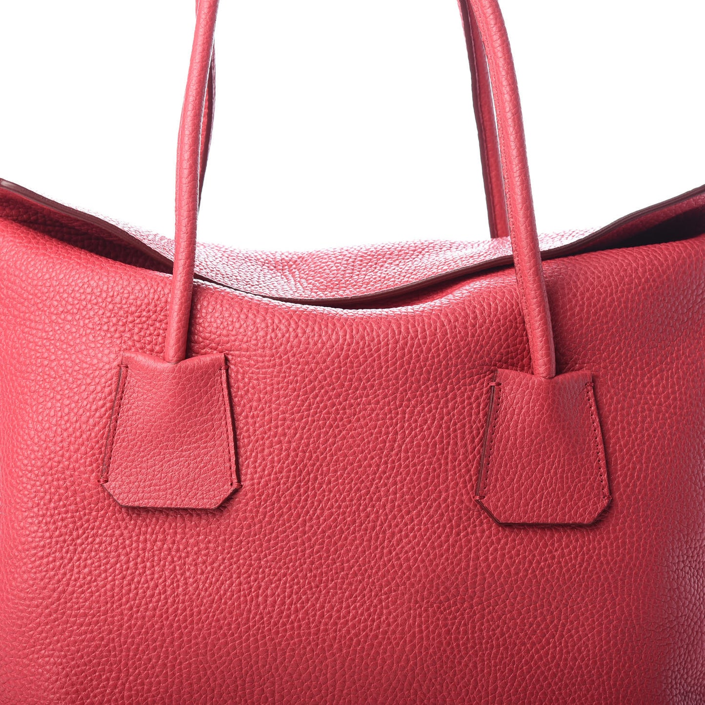 Grainy Calfskin Medium Baynard Tote Pink Azalea