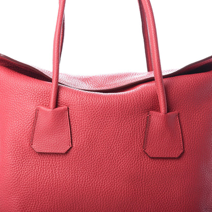 Burberry Grainy Calfskin Medium Baynard Tote Pink Azalea 7 of 10