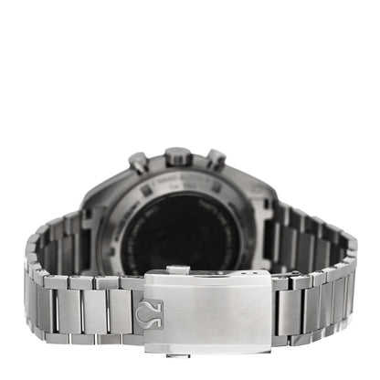 Omega Stainless Steel 42mm Speedmaster Co-Axial Master Chronometer Chronograph Apollo 11 Manual Winding Watch Black 310.20.42.50.01.001 3 of 6